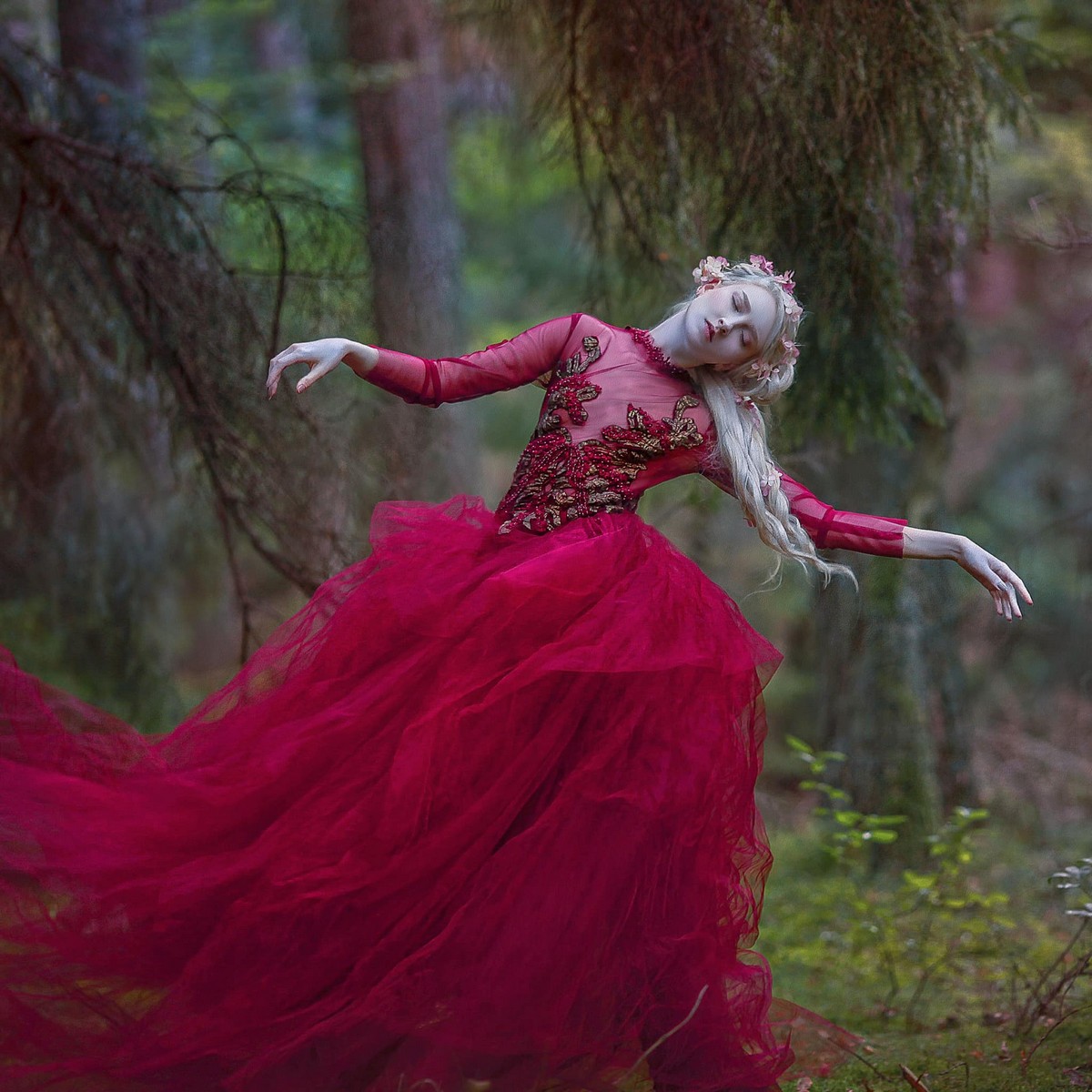 Прекрасные лесные феи из волшебных миров от Агнежки Лорек
