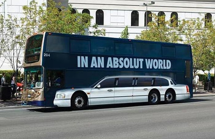 Яркая и креативная реклама на автобусах и троллейбусах