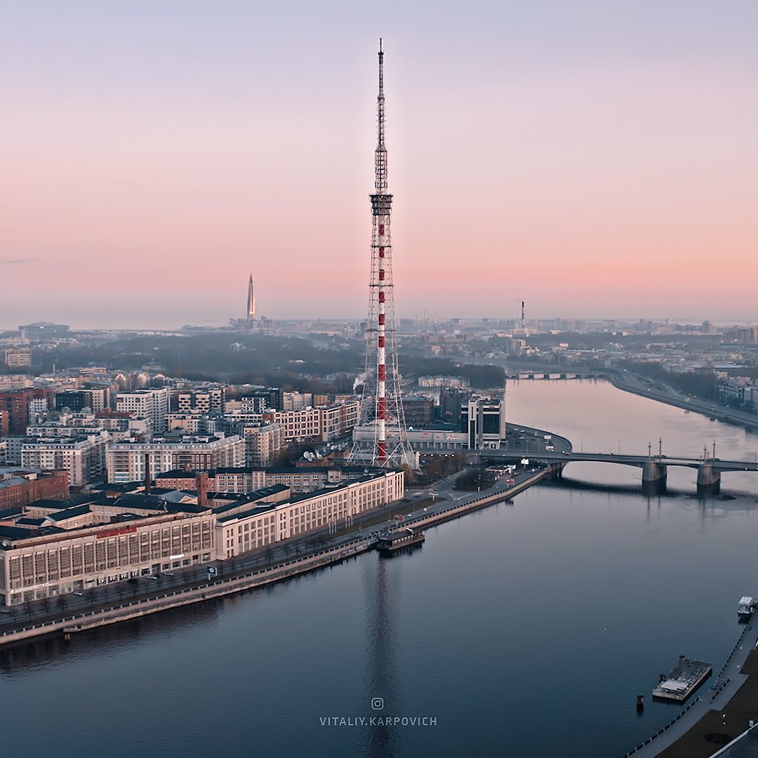 Городские пейзажи на аэрофотоснимках от Виталия Карповича