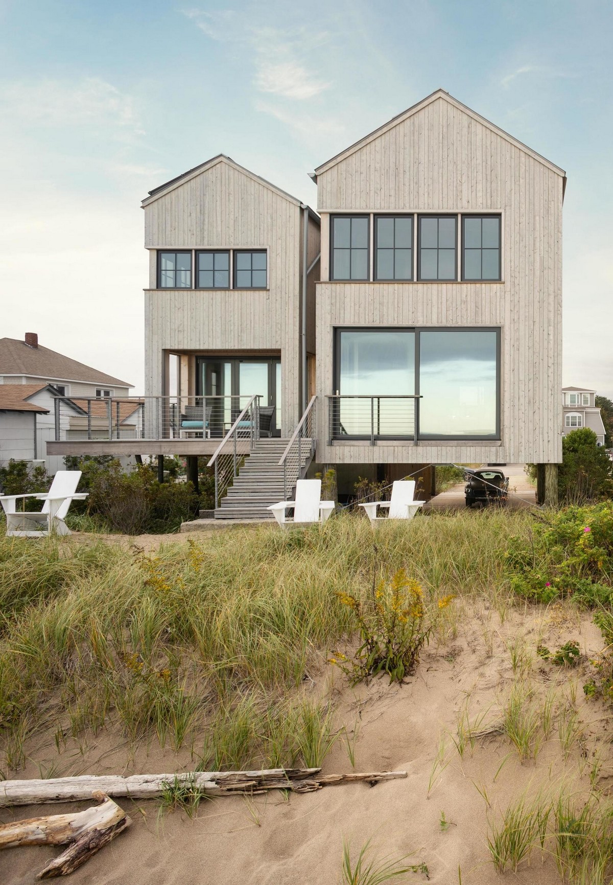Дом на побережье океана в США