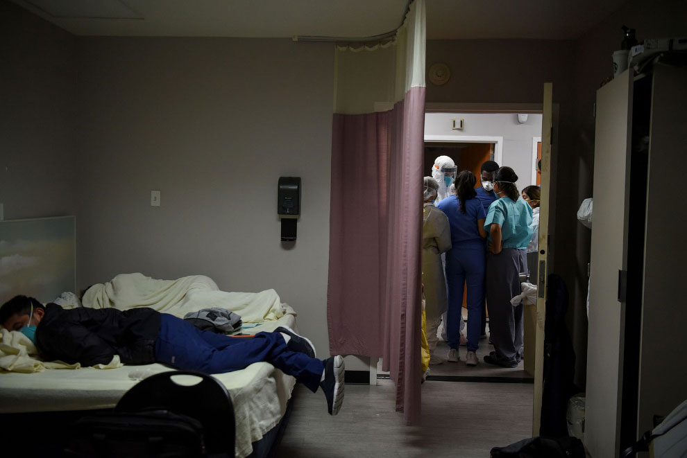 Как выглядит американский ковидный госпиталь в штате Техас