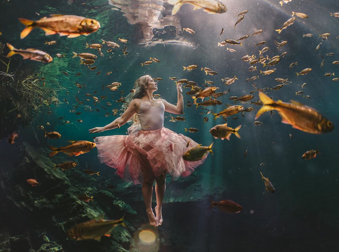 Потрясающие подводные снимки моделей от Лекси Лайн