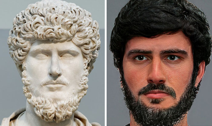 Лица великих римских императоров восстановили с помощью нейросетей