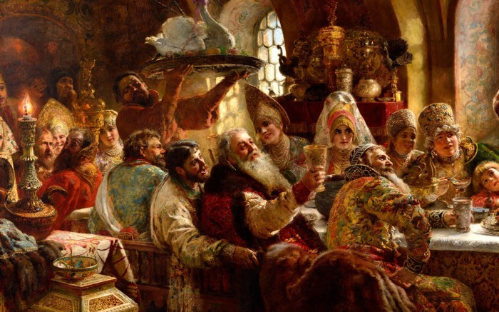 Интересные традиции первой брачной ночи в старой Руси