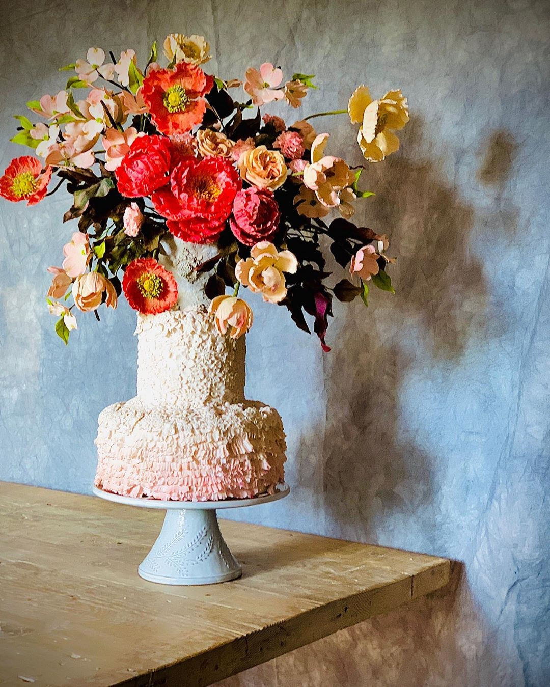 Удивительные цветочные торты от Джули Саймон