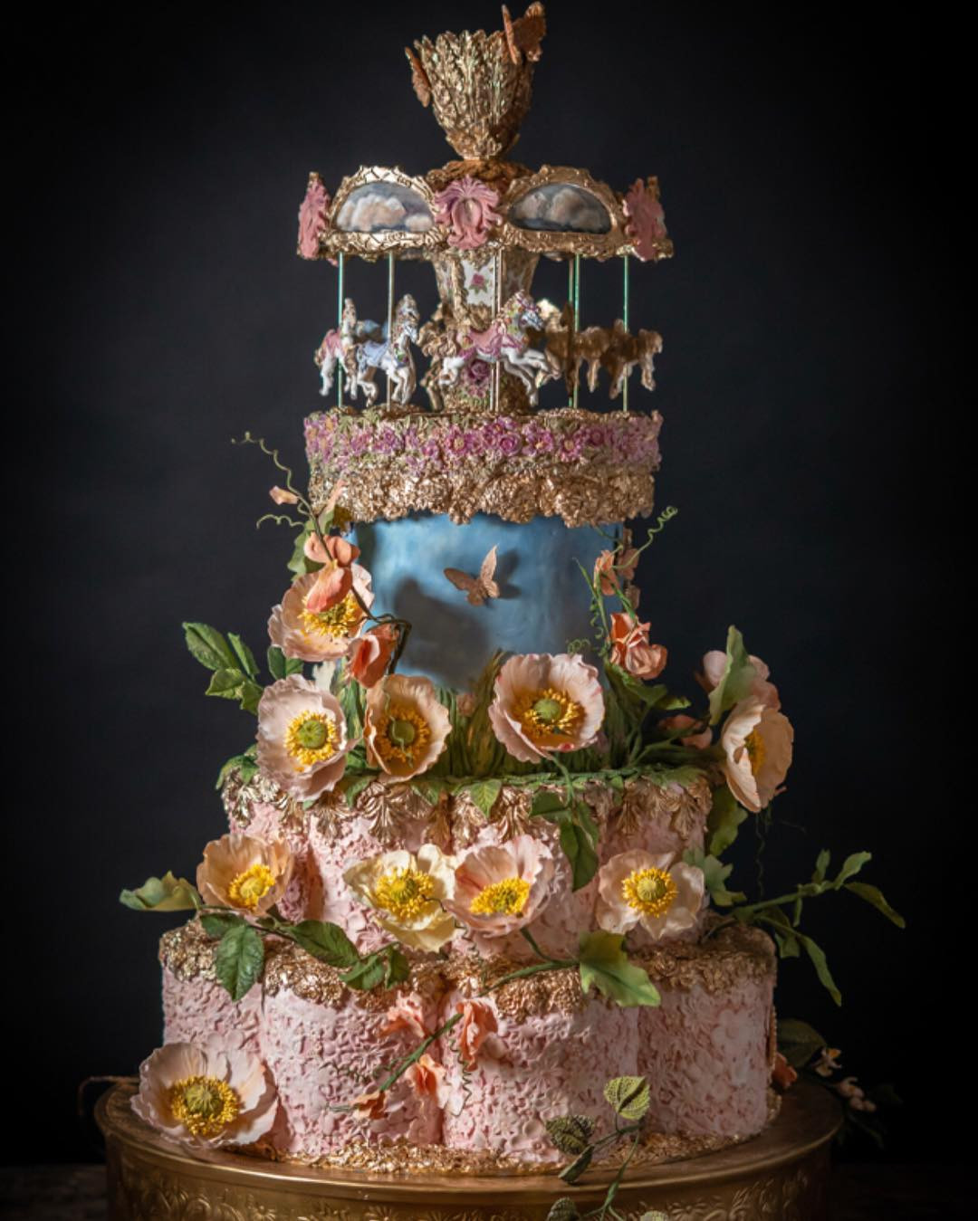 Удивительные цветочные торты от Джули Саймон