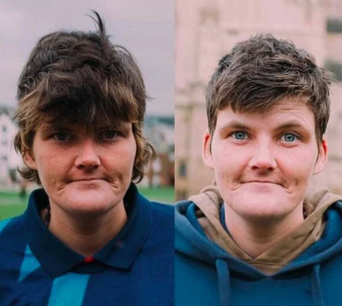 Лондонский парикмахер помогает бездомным людям преобразиться