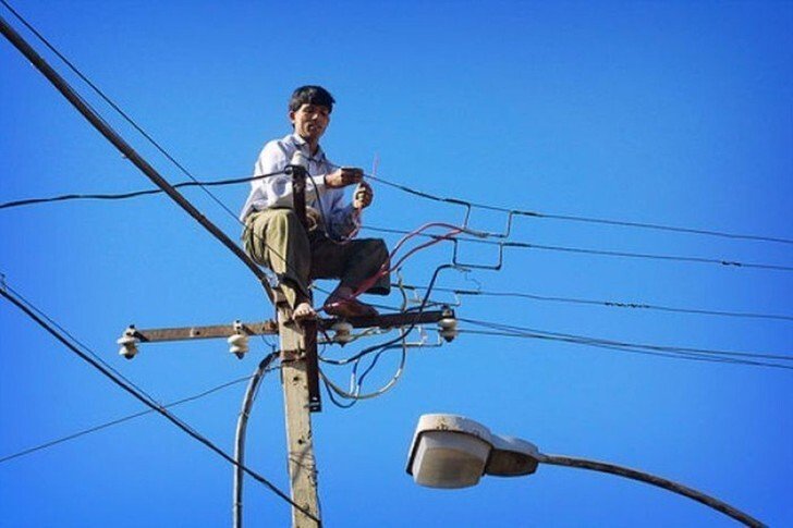 Электричество и техника безопасности не на высоте