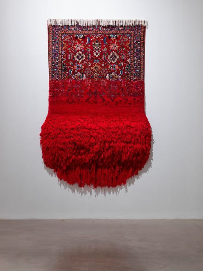 Необычные заглючившие ковры от Фаига Ахмеда