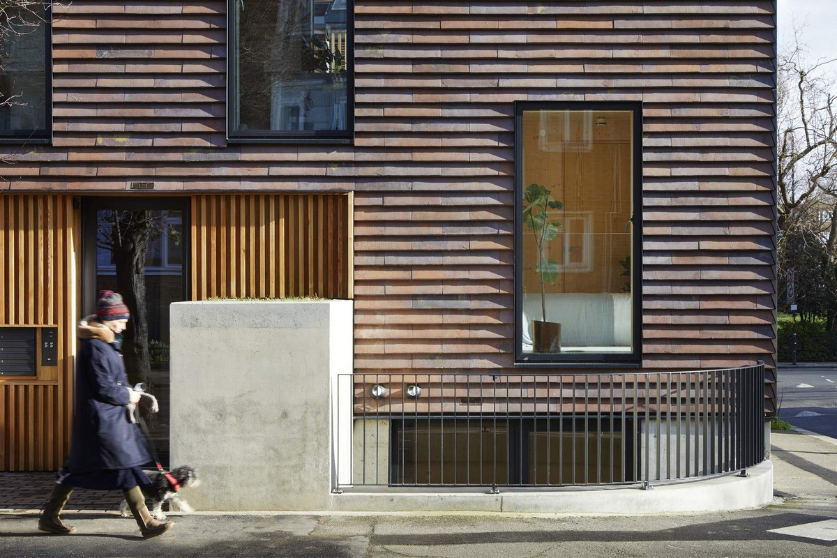 Жилой комплекс с экологически чистыми апартаментами в Лондоне Картинки и фото