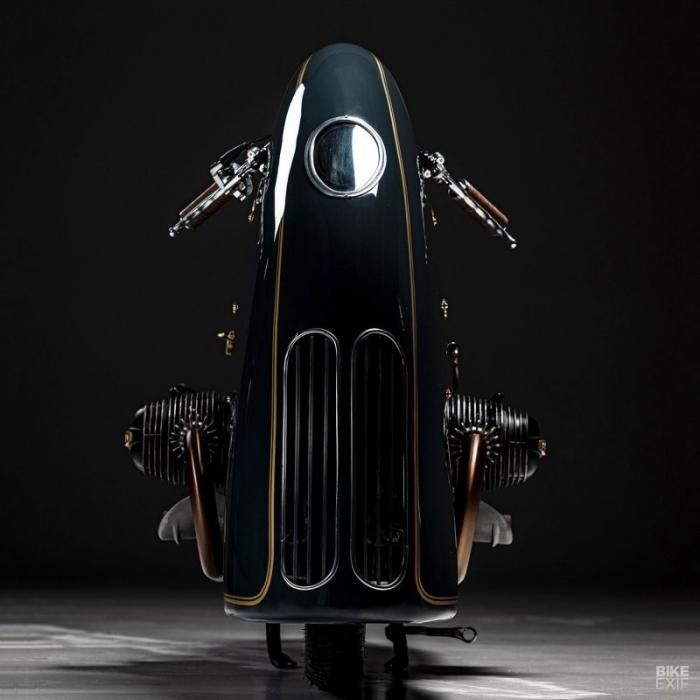Мотоцикл BMW R100 Good Ghost — кастом в стиле стимпанк с отделением для вина