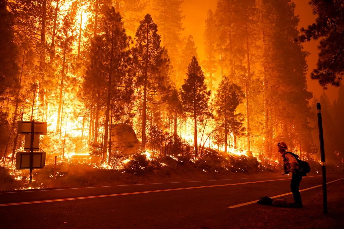 Пожары в Калифорнии 2021