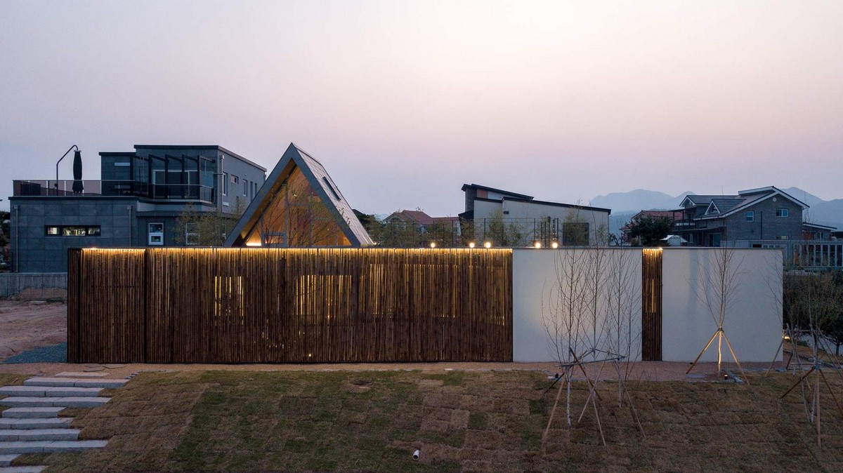 Современный семейный дом в Южной Корее
