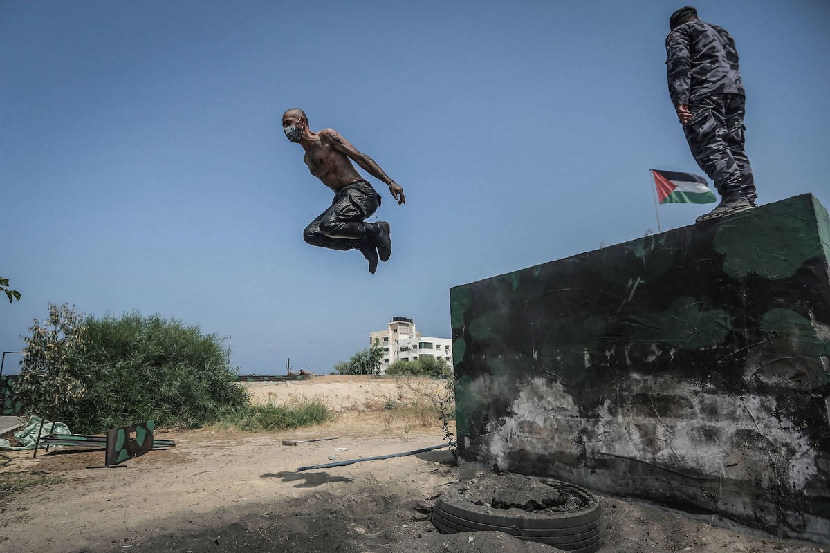 Тренировки новобранцев ХАМАС в Газе на снимках