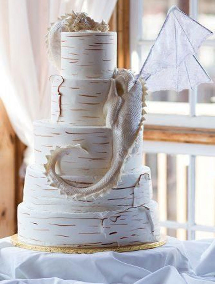 Удивительные свадебные торты как произведения искусства