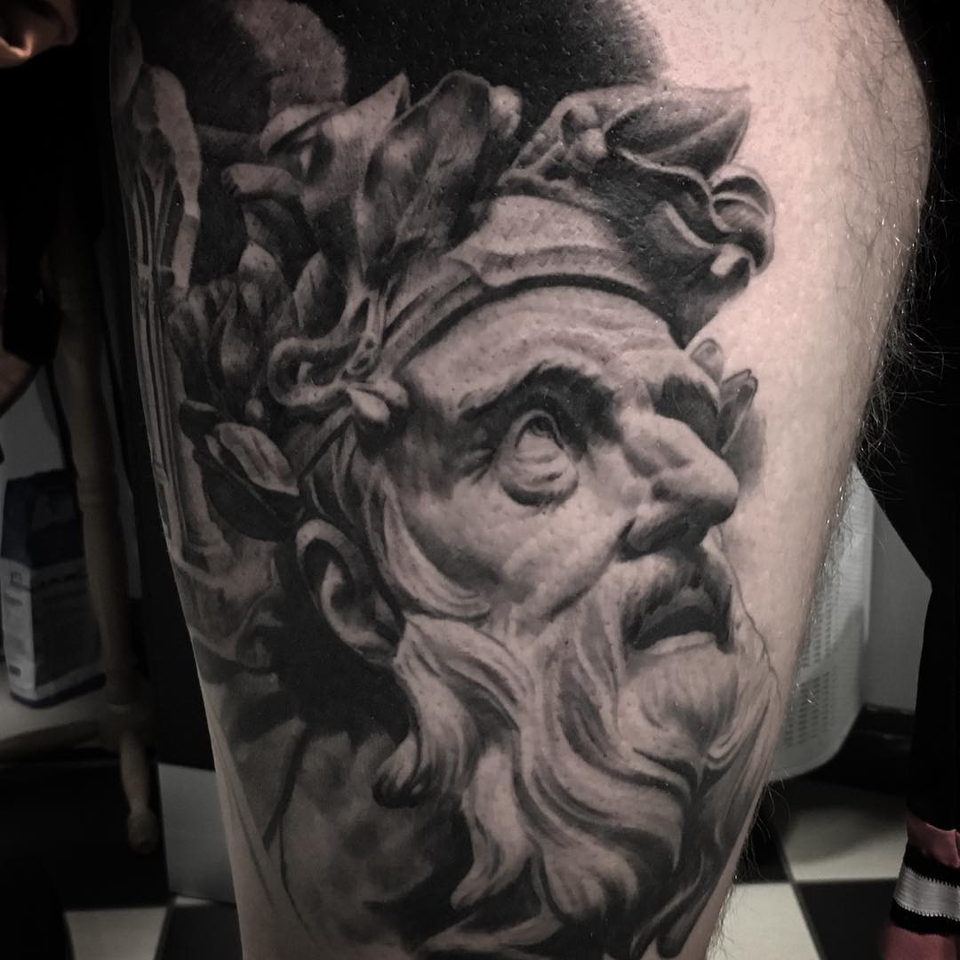 Татуировки в древнегреческом и римском стиле