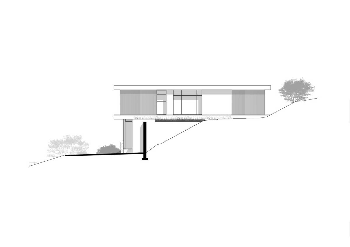 Дом с двором, зелёной крышей и бассейном в ЮАР