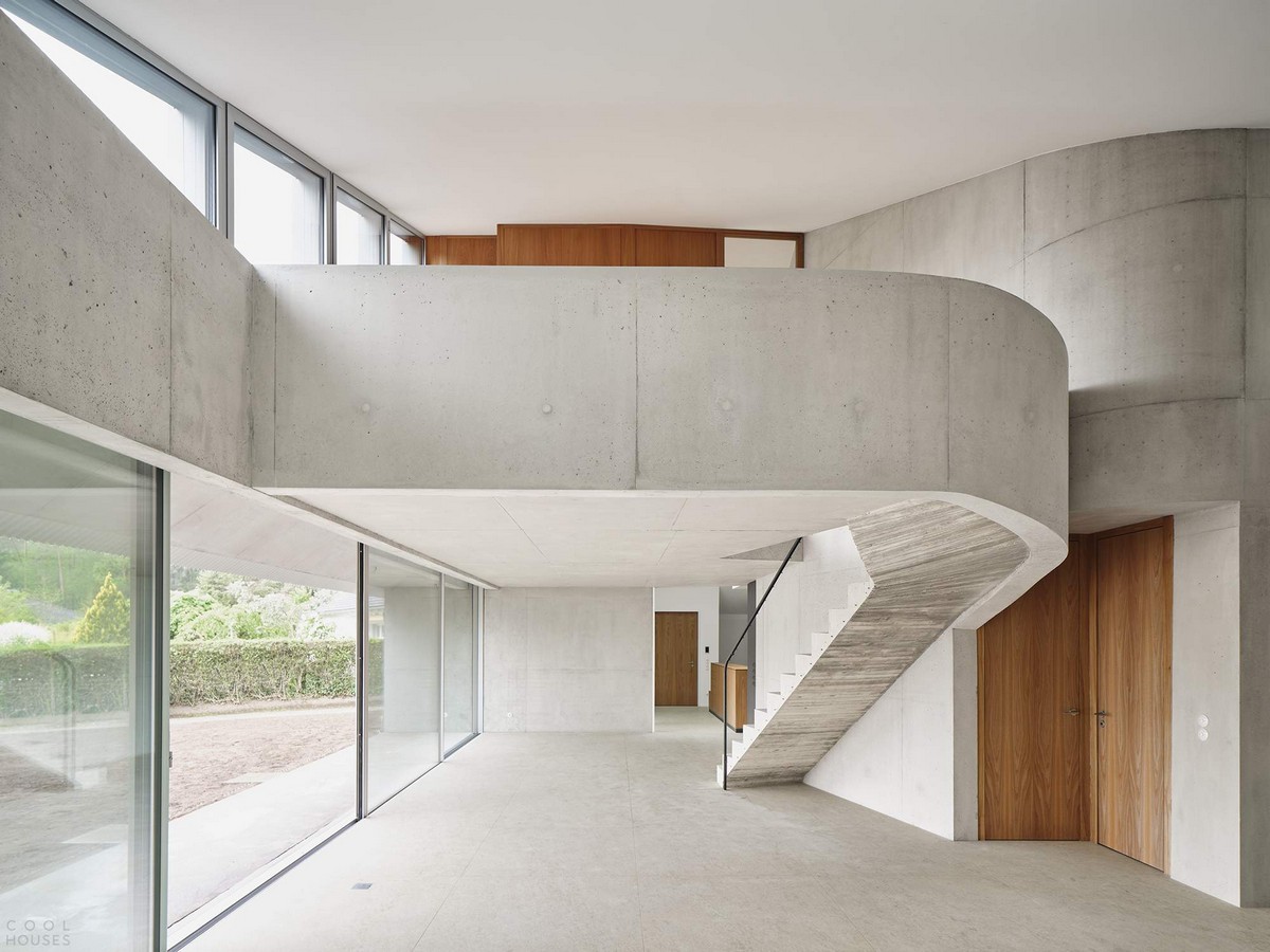 Семейная резиденция из монолитного бетона в Германии
