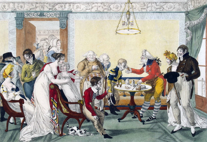 Чем забавлялись аристократы в светских салонах XIX века