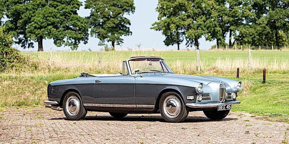 Очень редкий BMW 503 1957 года выпуска с правым рулем Авто/Мото