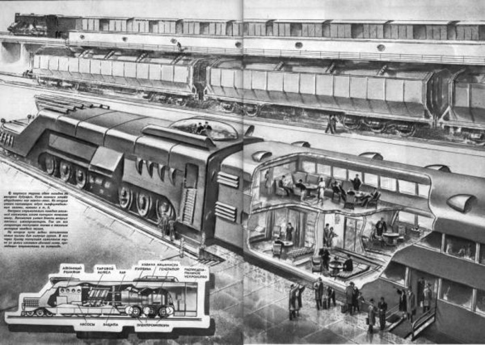 Советский атомный поезд, который остался на страницах газет
