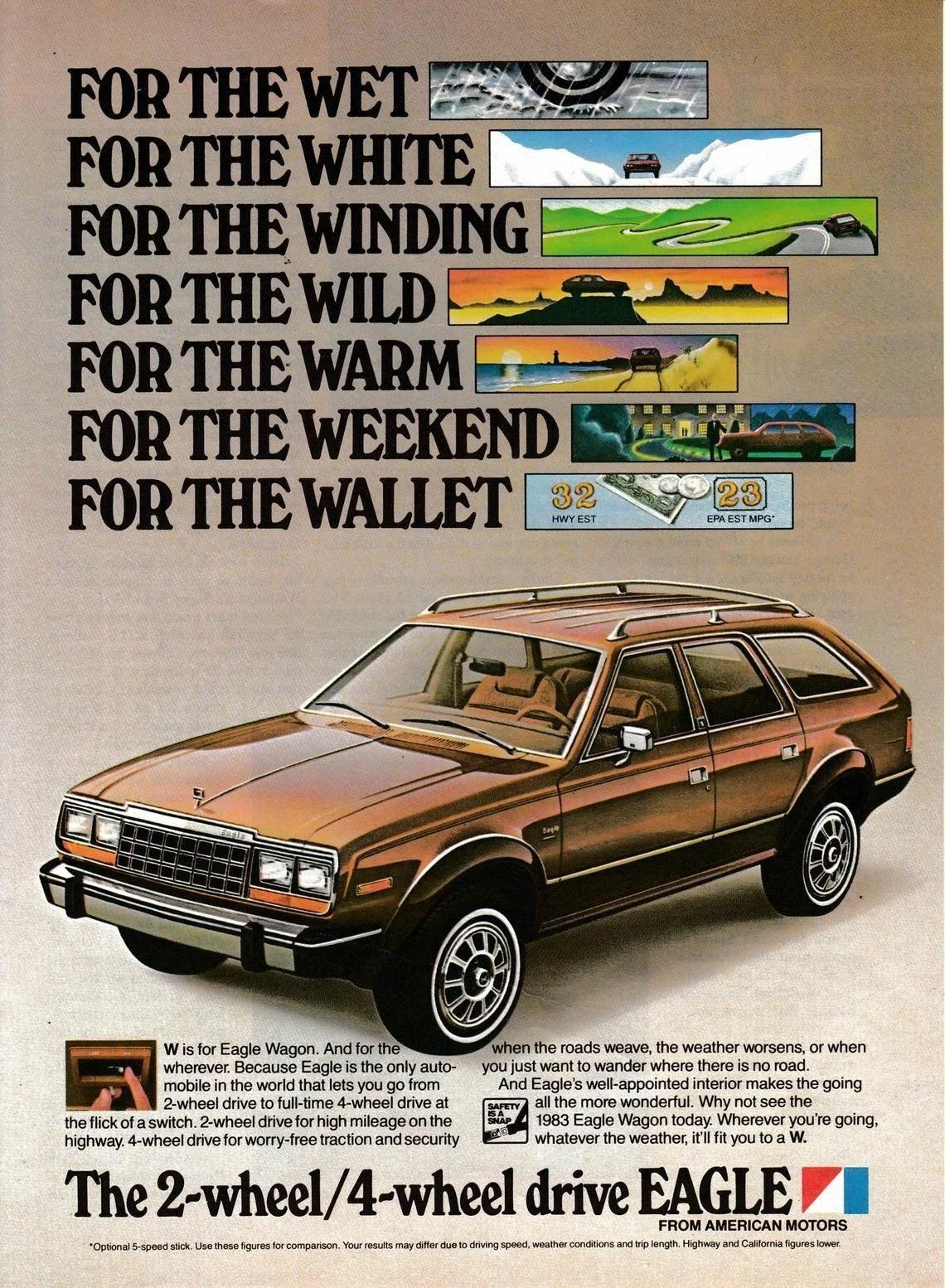 AMC Eagle — американской кроссовер конца 1970-х