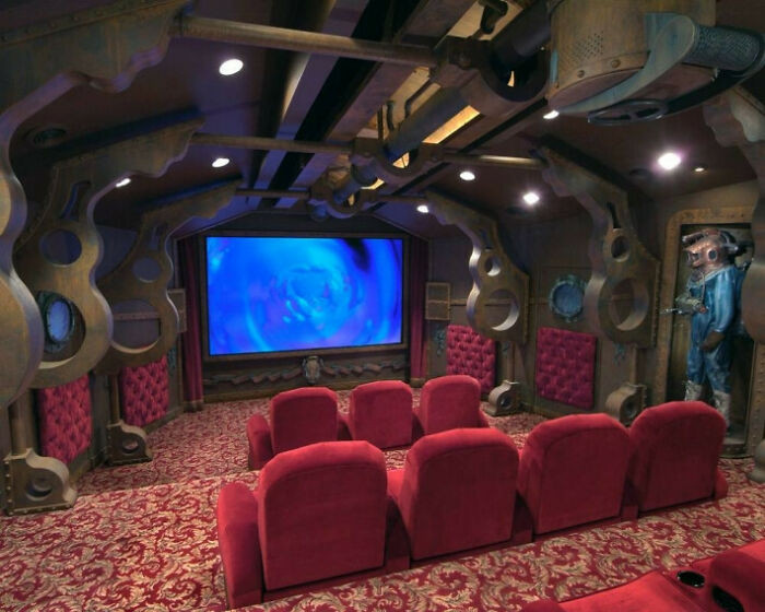 Снимки крутых домашних кинотеатров
