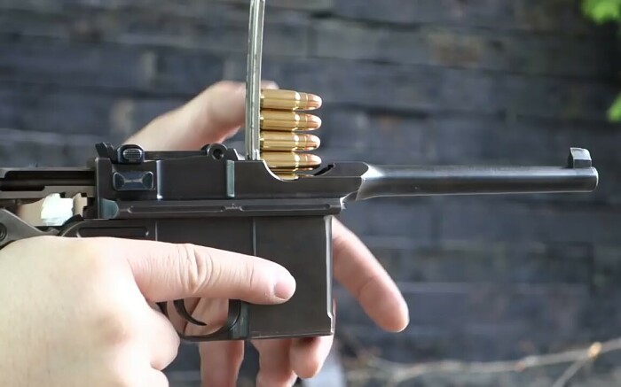 Почему немецкий пистолет Маузер К96 называют снайперским?