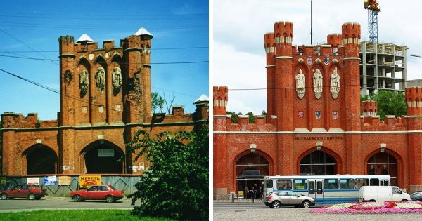 Известные сооружения до и после их реконструкции
