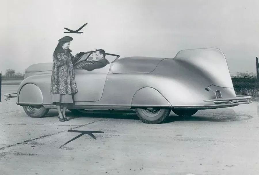 Прототип Streamlined Retractable Hardtop 1938 года