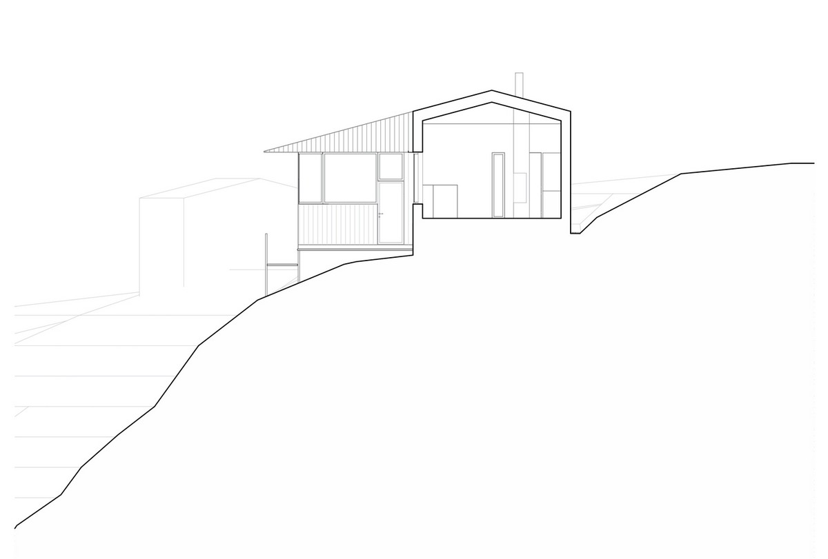 Загородный дом на берегу залива в Норвегии