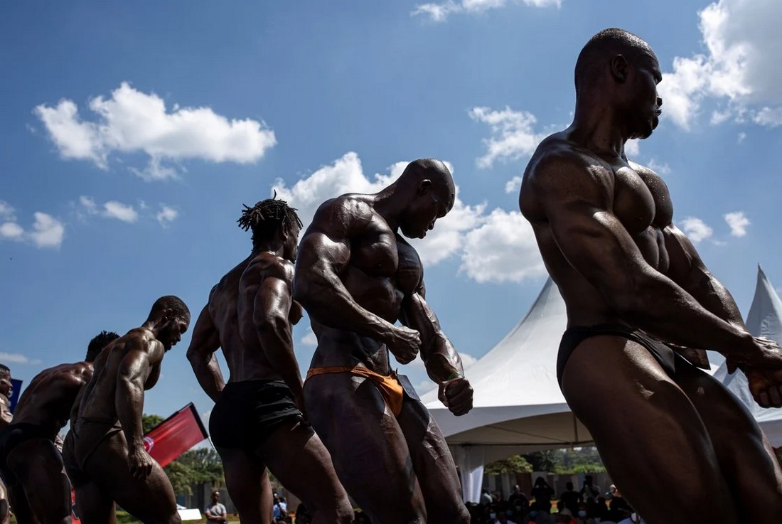 Соревнования по бодибилдингу в Найроби 2020