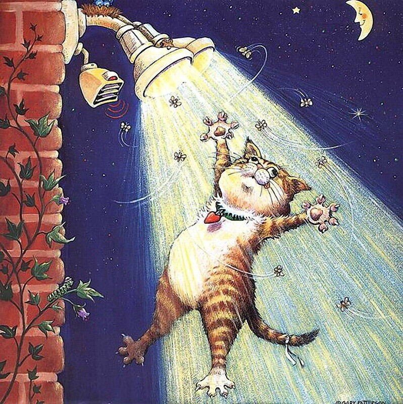 Гэри Паттерсон и его прекрасные картины с кошками