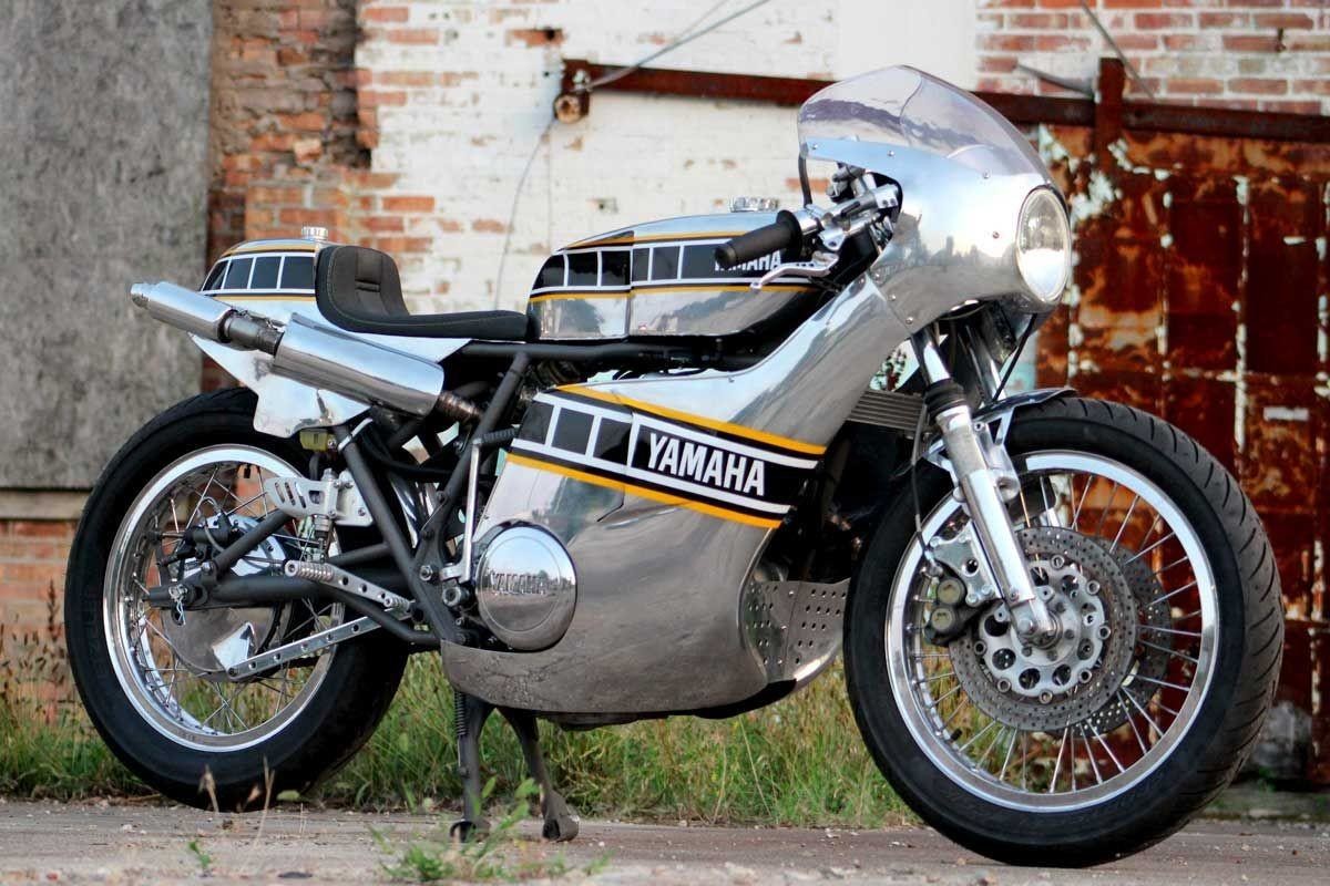 Кастом из мотоцикла Yamaha TX750A 1974 года