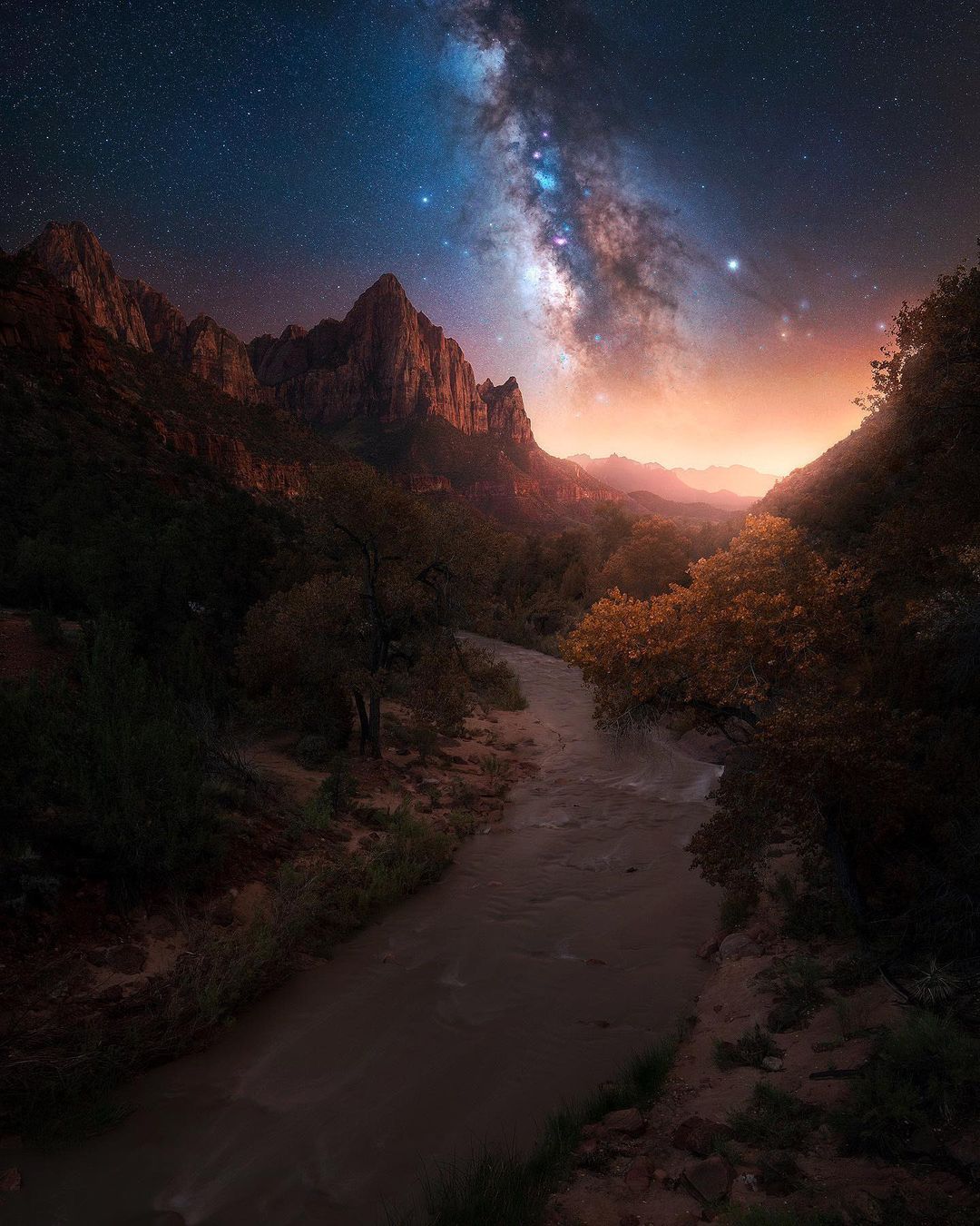 Ночное небо на астроснимках Дерека Стермена