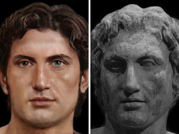 Современные технологии помогли восстановить внешность знаменитых людей древности