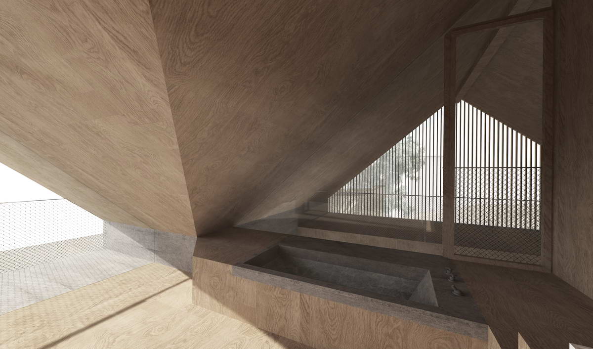 Дом из бетона и дерева в Швейцарии
