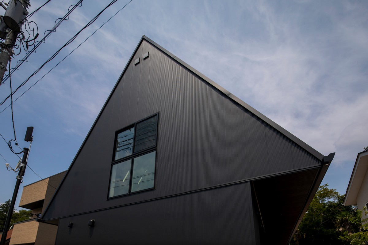 Простой меняющийся дом в Японии