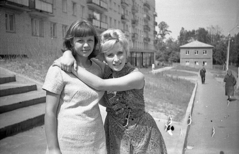 Красивые девушки на снимках из СССР