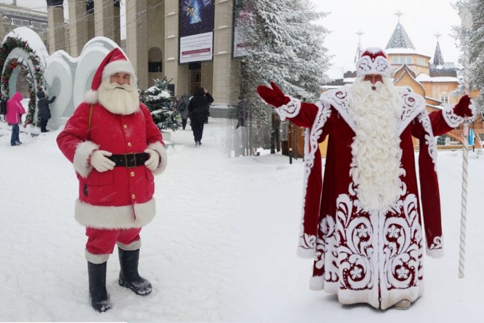 В чем различия между Санта-Клаусом и дедом Морозом