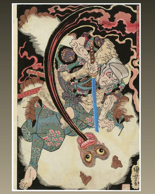 Персонажи Звёздных войн в стиле классического японского искусства