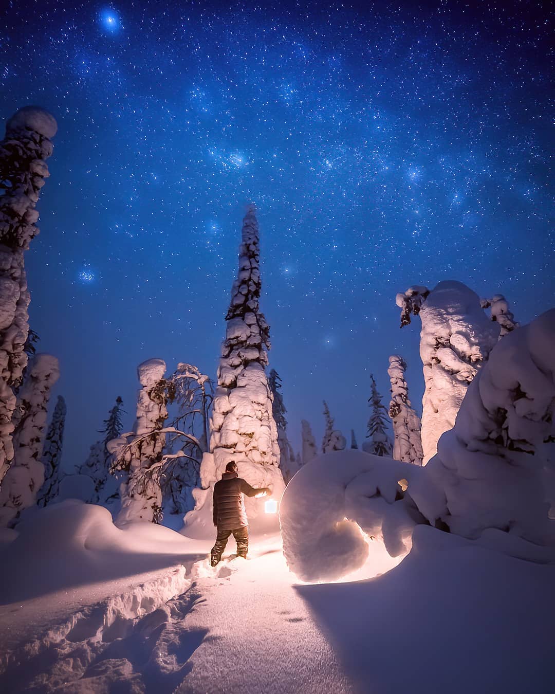 Зимняя природа Финляндии на снимках Юкка Рисикко