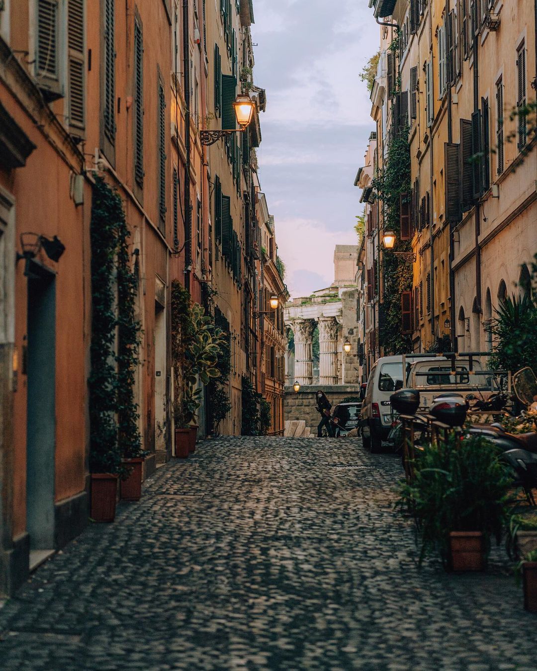 Архитектурные и уличные снимки итальянских городов от Давида Ориккио
