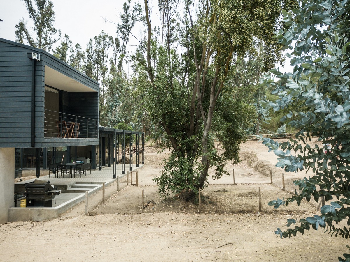 Загородный дом в сельской местности Чили