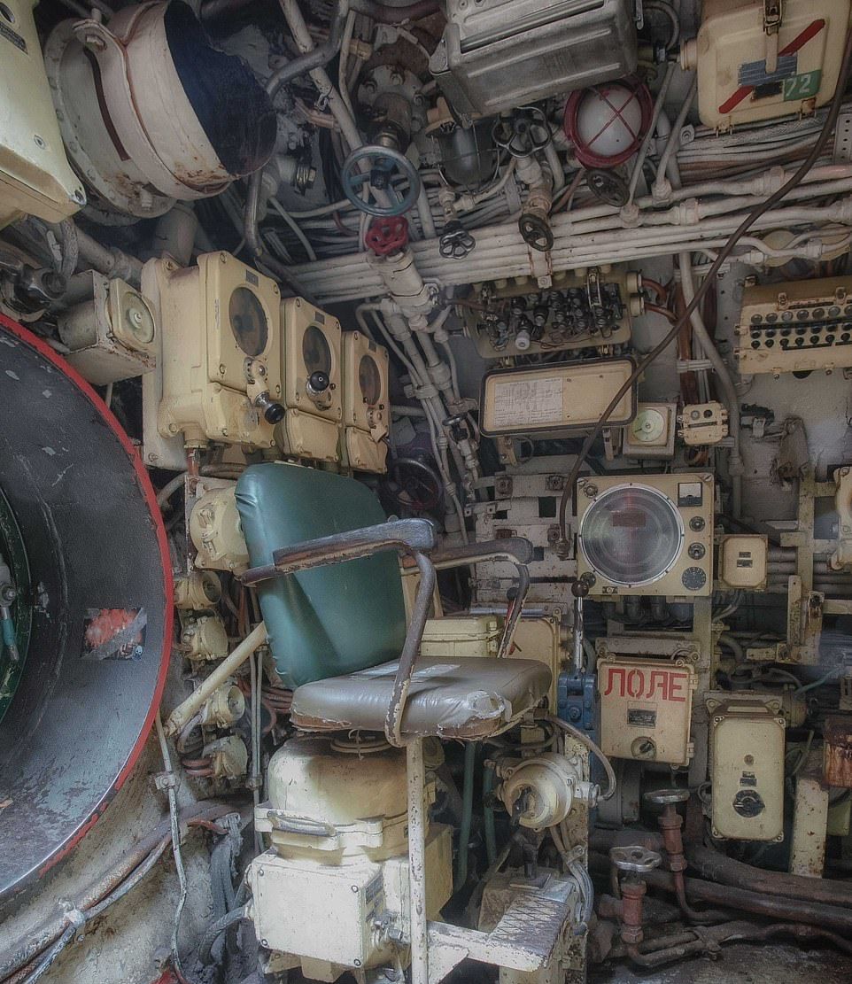 Внутри советской подводной лодки времен Холодной войны