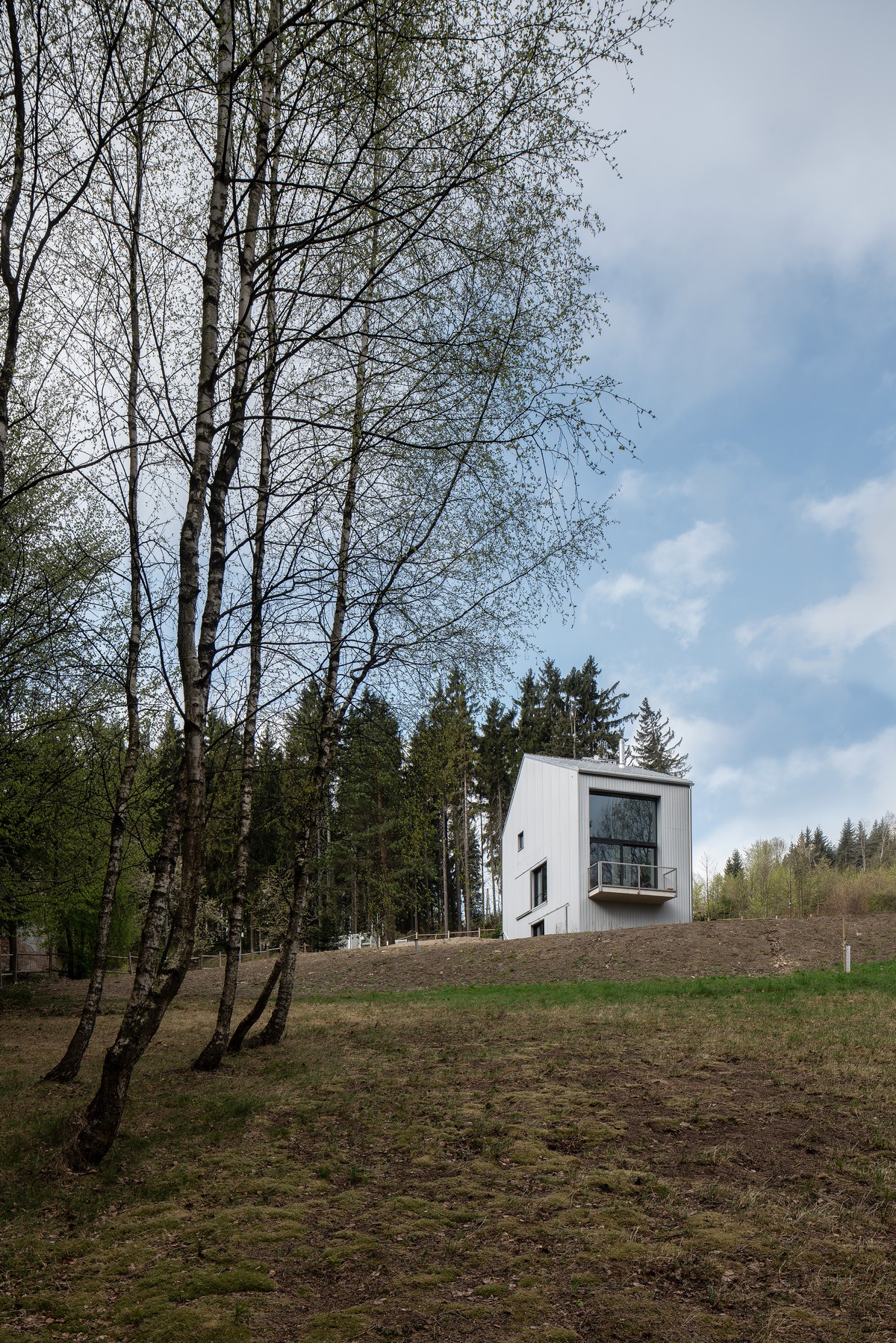 Лесной дачный дом в чешских горах
