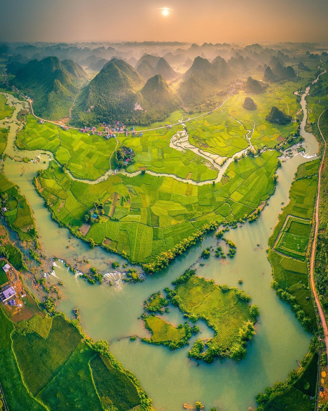 Красота Вьетнама на снимках с высоты от Пэма Хай Трунга