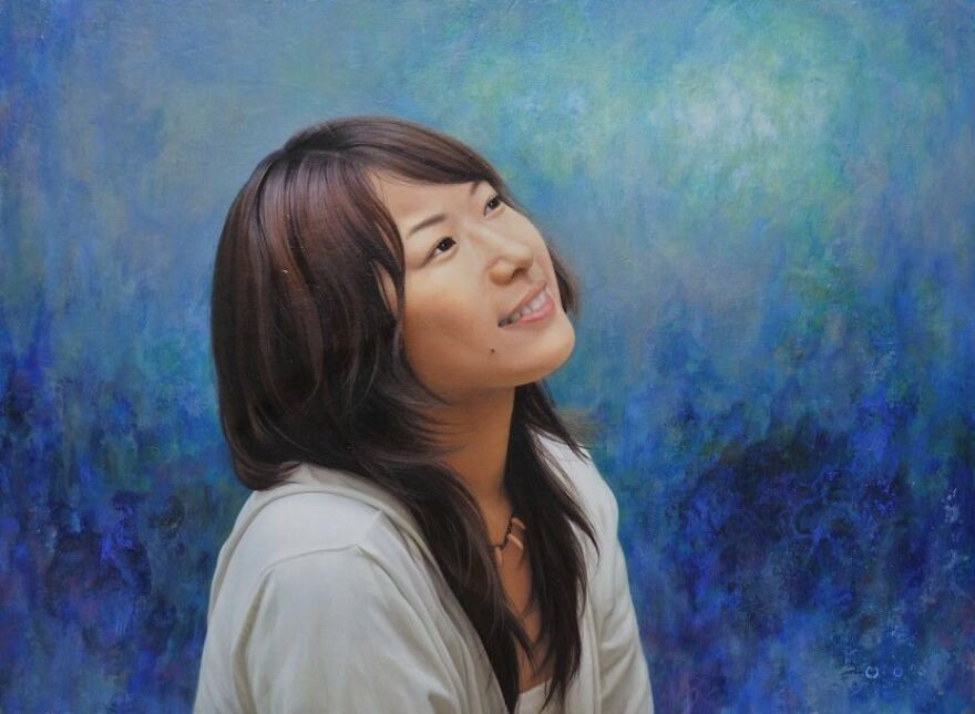 Невероятно реалистичные портреты маслом от японского художника