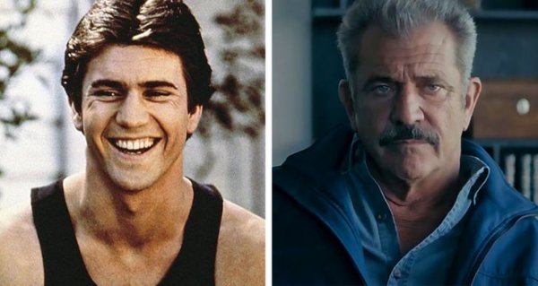Голливудские знаменитости в юные годы и сейчас на снимках