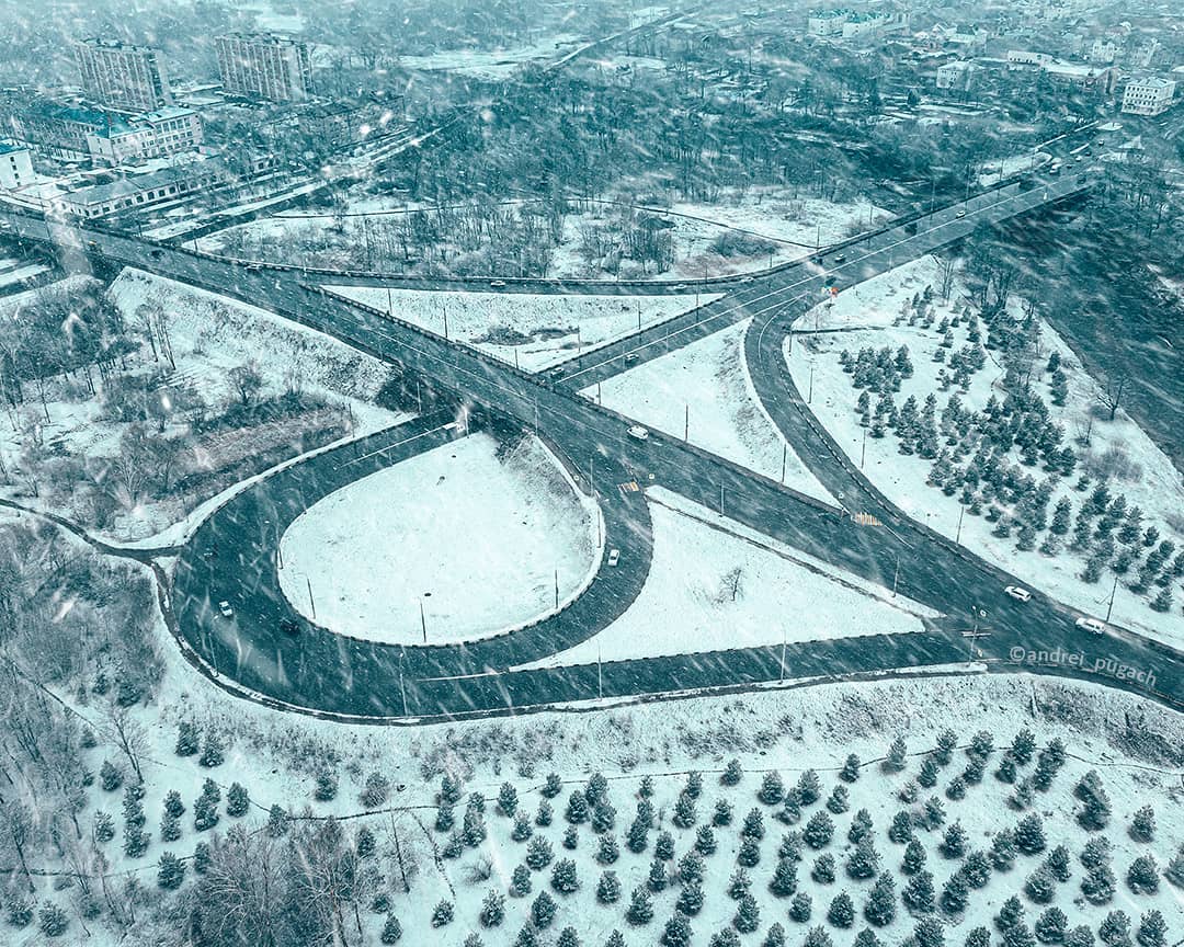 Впечатляющие аэрофотоснимки от Андрея Пугача